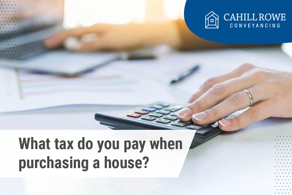 What tax do you pay when purchasing a house?