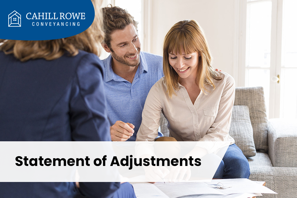Statement of Adjustments